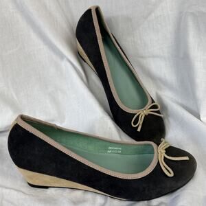 Boden Shoes Womens 38/ US 7.5 Suede Wedge Heel Shoes HARDLY Worn